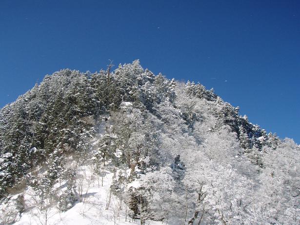 鉄山山頂へ