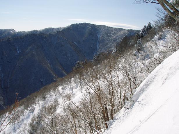 雪の斜面が綺麗☆