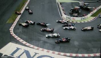 スパ第一コーナー