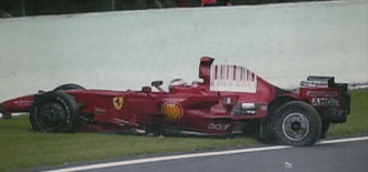 スパ・クラッシュ、ライコネン