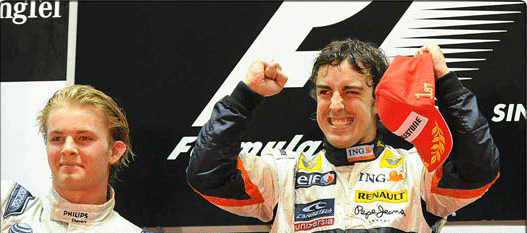 アロンソ　シンガポールＧＰ