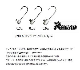 尺ヘッド
