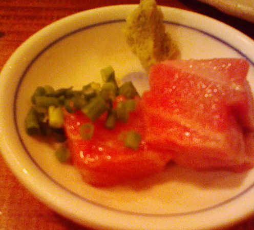 大間の本マグロ大トロ