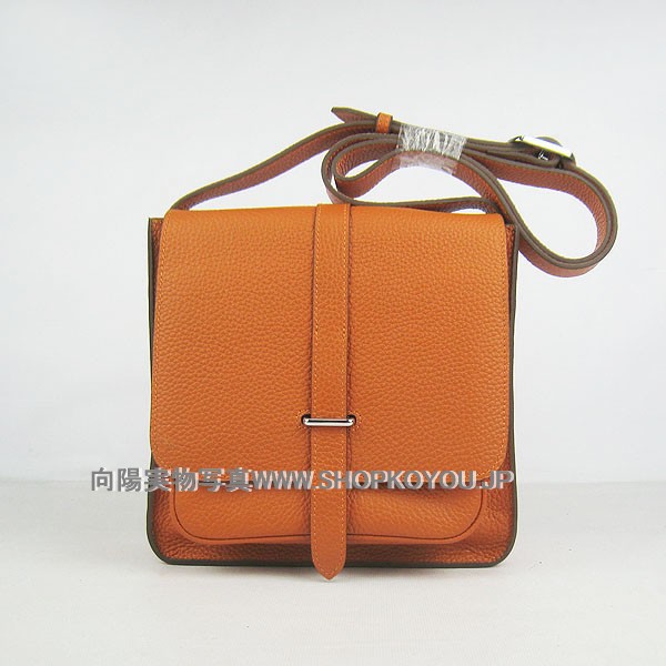 エルメス スティーブン(Steven)25cm オレンジ色 シルバー金具 | 最新のファッション - 楽天ブログ