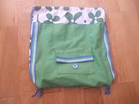 子供用リュック外側