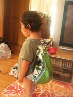 子供用リュック着画２