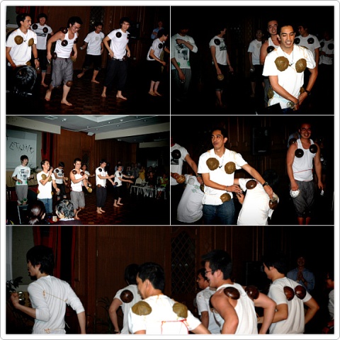 先生と生徒さんのダンス