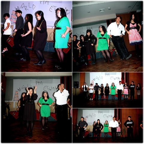 卒業パーティの様子