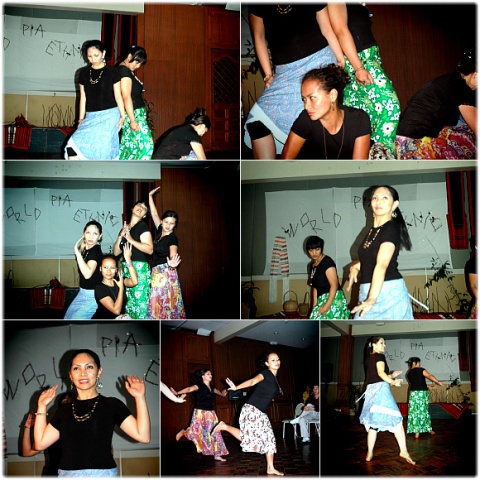 卒業パーティの様子