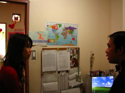 サマーマネージャーとカウンセリング中！