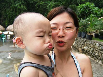 ママも一緒にムー