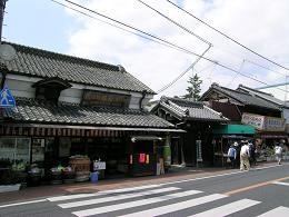 笠間市街