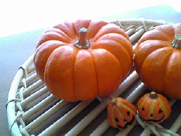 ハロウィンかぼちゃファミリー