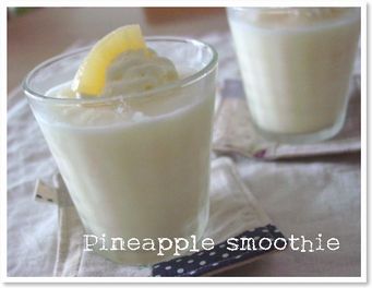 Pineapple smoothie