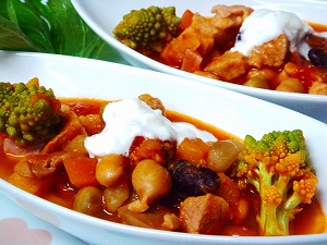 豚肉のトマト煮