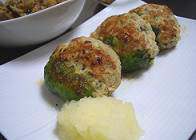 鶏ひきおからハンバーグ