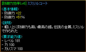 装備晒し[鎧]