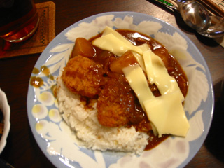 チーズカツカレー