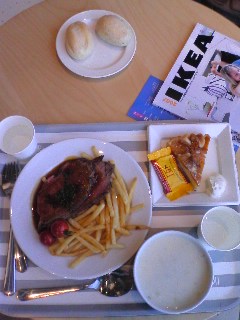 IKEAランチ