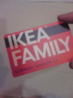 IKEAFAMILYカード