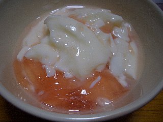 杏仁豆腐