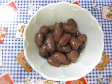 金時豆の煮物