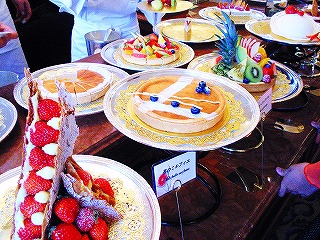 デザートビュッフェ