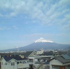 元日の富士山