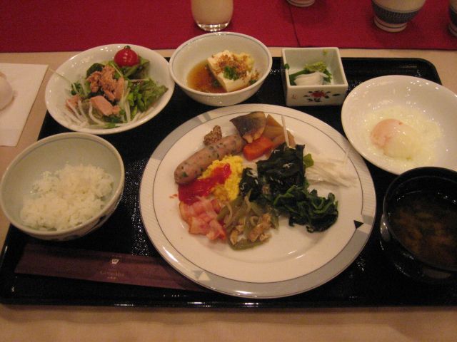 朝食