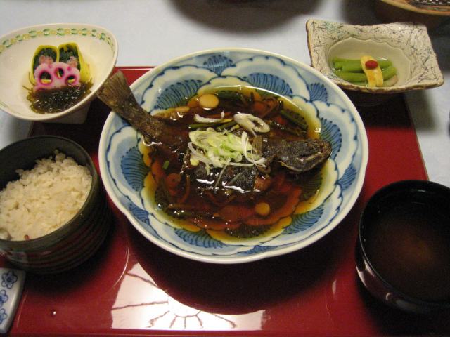 カレイの煮付け