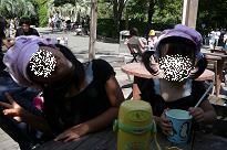 動物園にて、ちょっと休憩♪