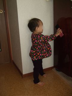 花柄チュニック