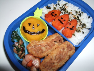 ハロウィンキャラ弁