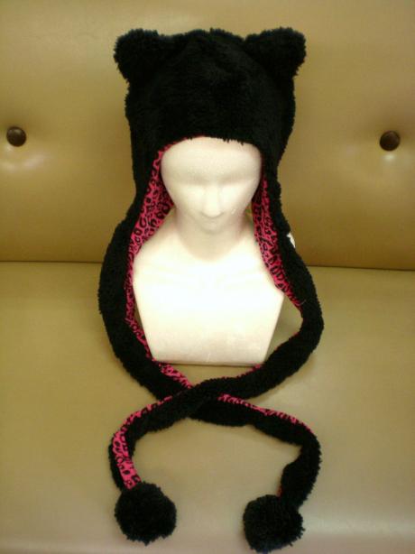 ネコ耳ニット帽