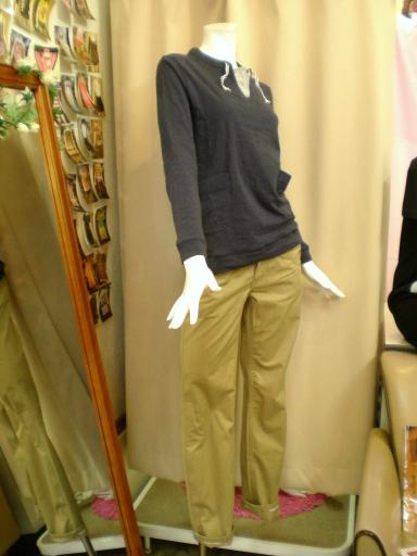 マリンカットソー＋チノパン