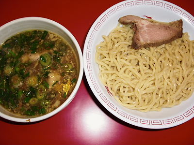 手羽先醤油つけ麺