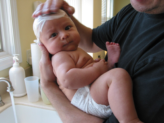 Shampoo Time.