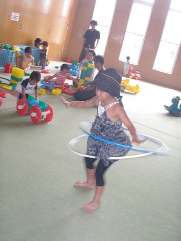 フラフープダブル～＾＾