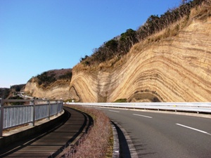 千波地層断面