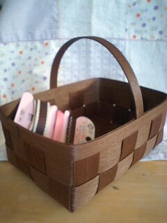 北欧風バスケット