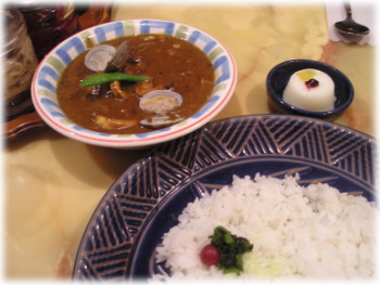 ジャワ　欧風カレー　シーフード