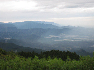 大和葛城山から