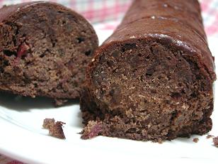 ショコラノエルの断面