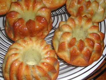 ファンタジー型　バナナスポンジケーキ