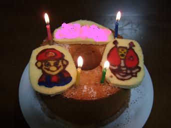 4歳誕生日ケーキ