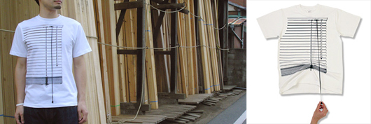 シキサイTシャツ　ブラインド