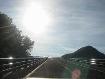 早朝の知床横断道路（１）