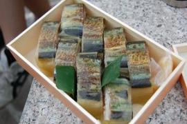 秋刀魚の押し寿司（１）