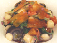 ビーツのパスタ