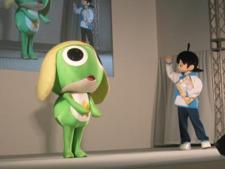 キャラクターショー　登場